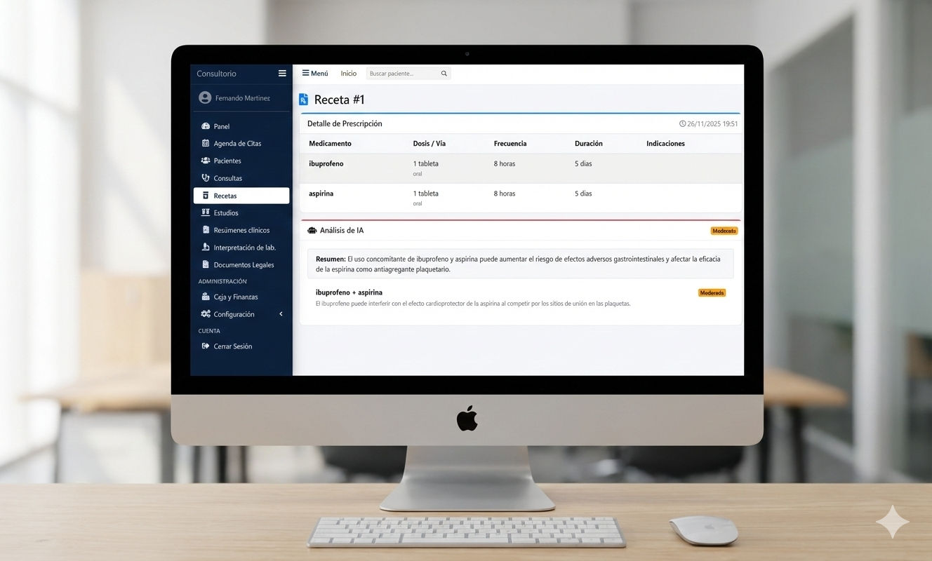 FarmacoCheck IA - Interacciones